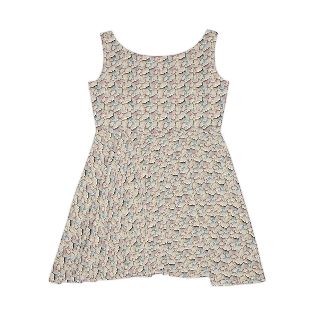Cracked Paint Vibe Women Skater Dress - Creative Canvas Corner
