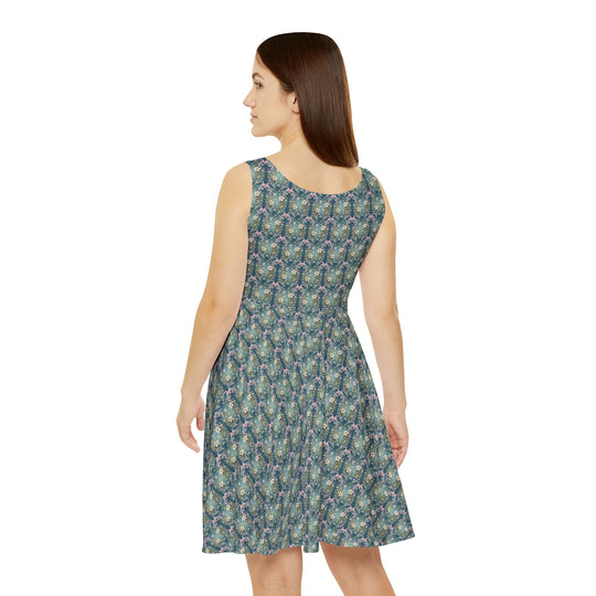 Botanical Daydream Women Skater Dress - Creative Canvas Corner