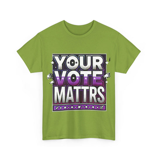 Women's Voter Tee - Your Voice Matters - Creative Canvas Corner