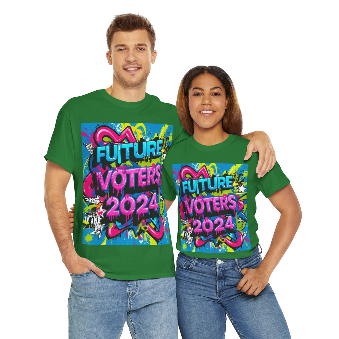 Vote 2024 Bold Typography T-Shirt - Creative Canvas Corner