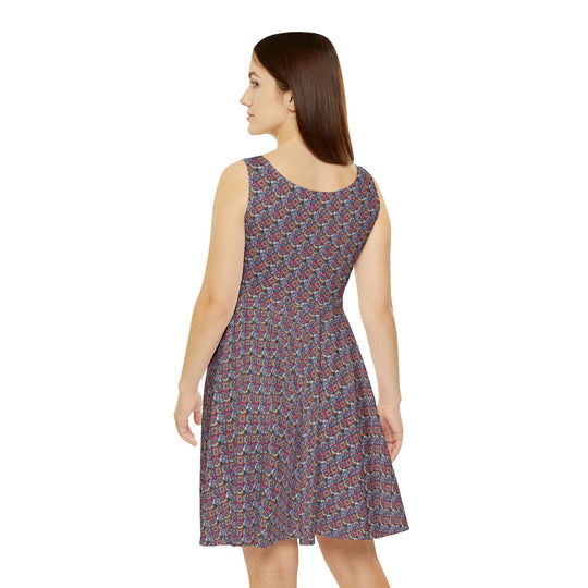 Mandala Vibe Women Skater Dress