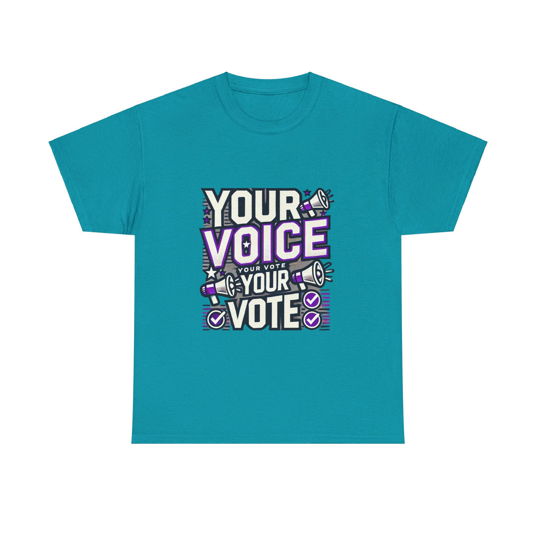 Rock the Vote T-Shirt - Make Your Voice Heard! - Creative Canvas Corner