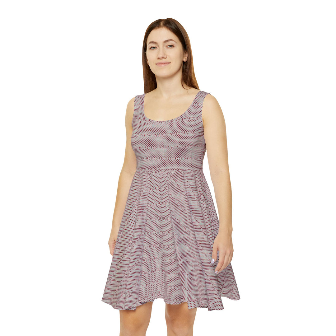 1950s Floral Skater Dress - Retro Charm & Comfort - Creative Canvas Corner