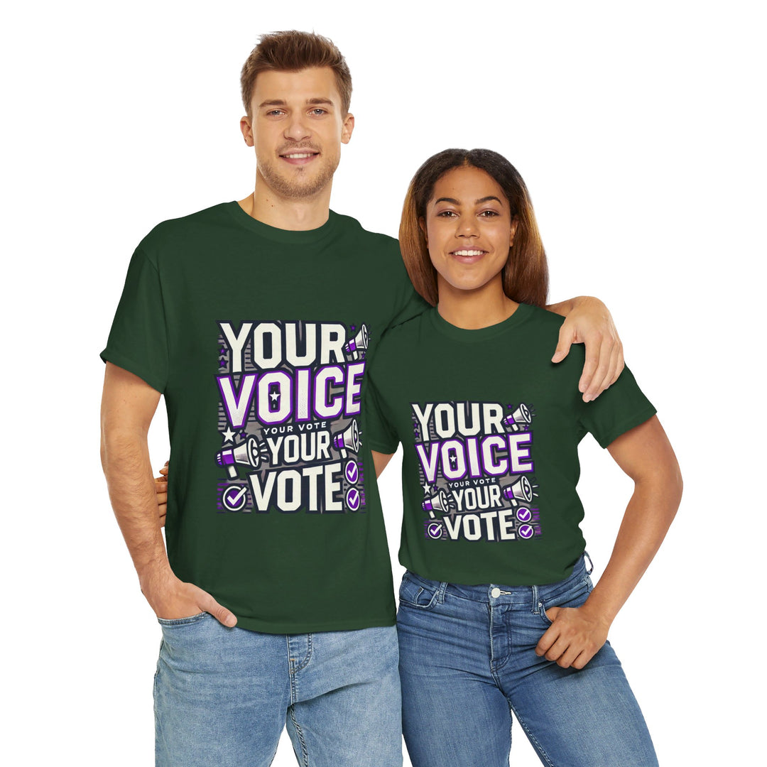 Rock the Vote T-Shirt - Make Your Voice Heard! - Creative Canvas Corner