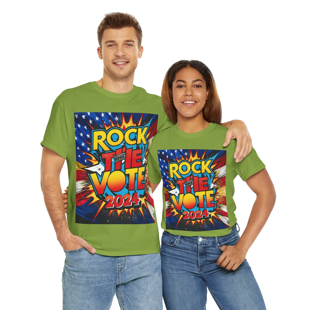 🌌 Starry Night Rock the Vote 2024 T-Shirt - Creative Canvas Corner