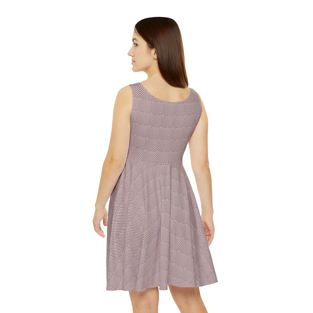 1950s Floral Skater Dress - Retro Charm & Comfort - Creative Canvas Corner