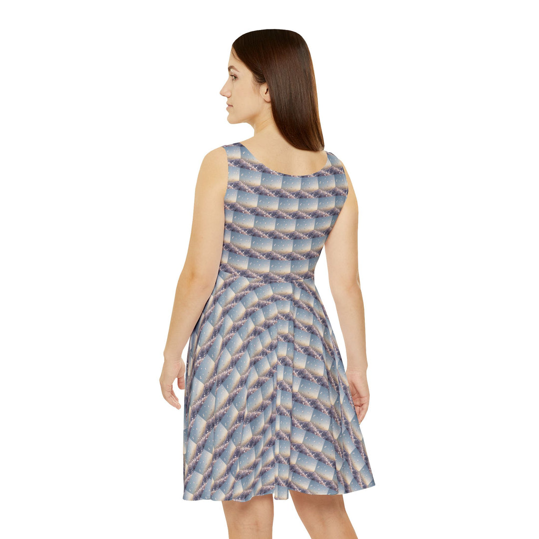 Petals in the Wind Women Skater Dress