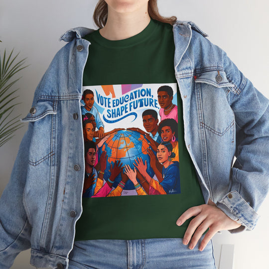 🗳️ Vote for Our Future: Education Matters T-Shirt 📚 - Creative Canvas Corner