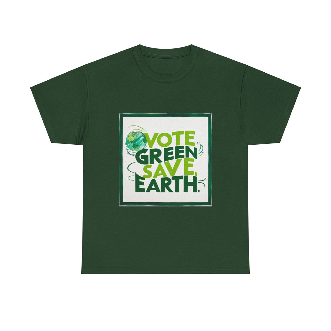 🗳️ Vote for the Planet: Eco-Friendly Election T-Shirt 🌍 - Creative Canvas Corner