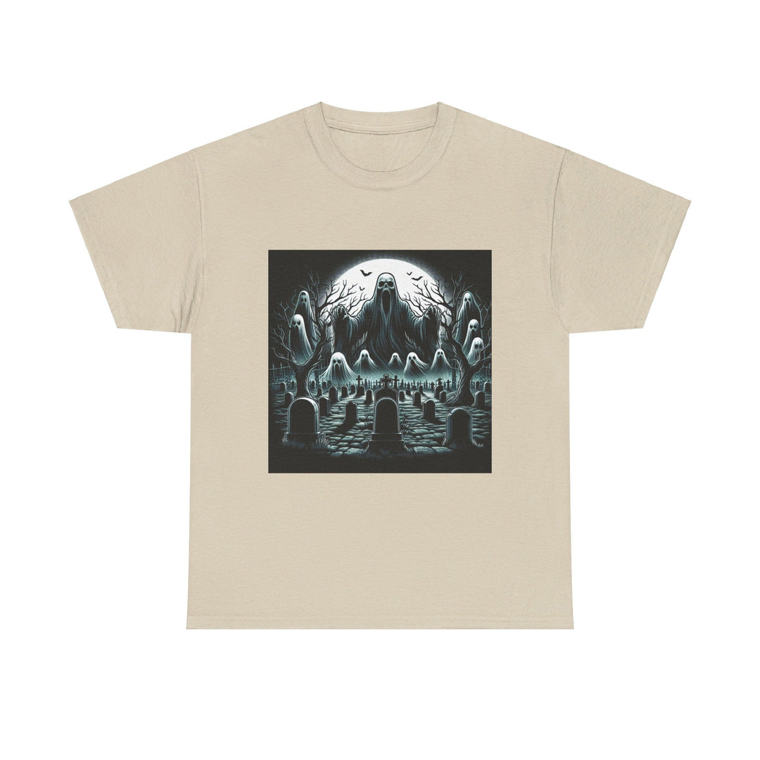 Haunted Graveyard Halloween T-Shirt