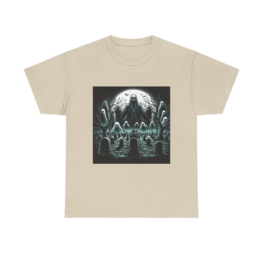 Haunted Graveyard Halloween T-Shirt