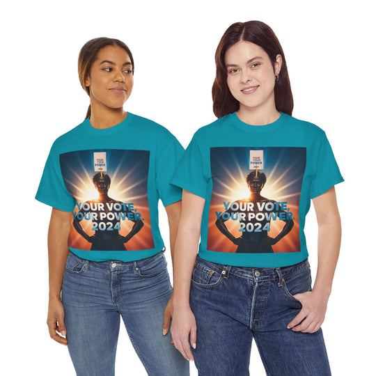 🌊 Wave of Change Vote 2024 T-Shirt - Creative Canvas Corner