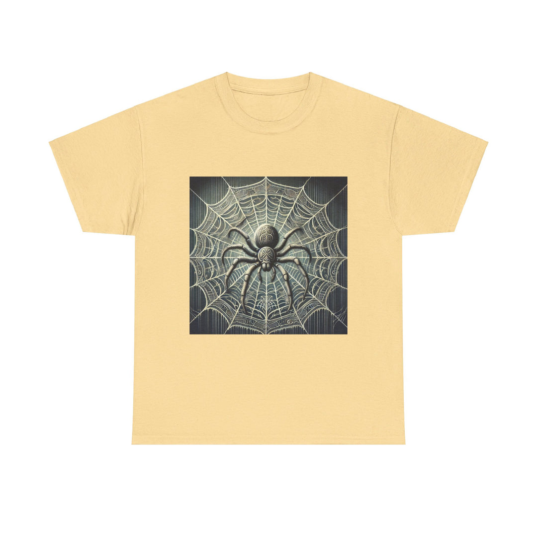 Spooky Spider Web Halloween T-Shirt