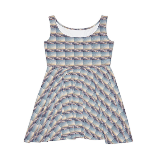 Petals in the Wind Women Skater Dress