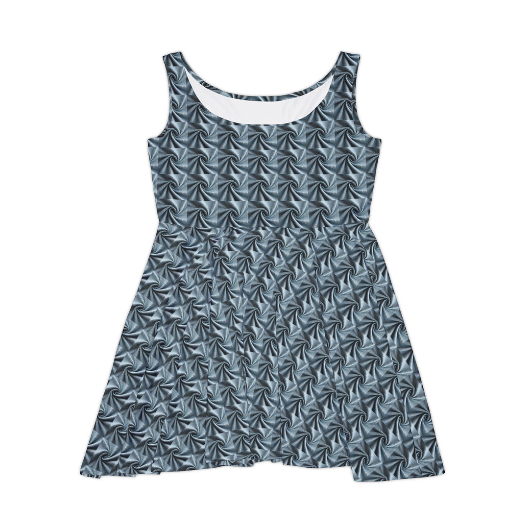 Summer Wedding Guest Skater Dress - Elegant Retro
