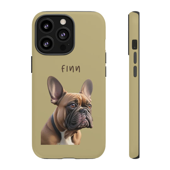 French Bulldog Custom Pet Phone Case with Photo and Name - Dog Lover's Gift - Creative Canvas Corner