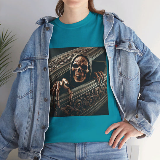 Creepy Coffin Halloween T-Shirt