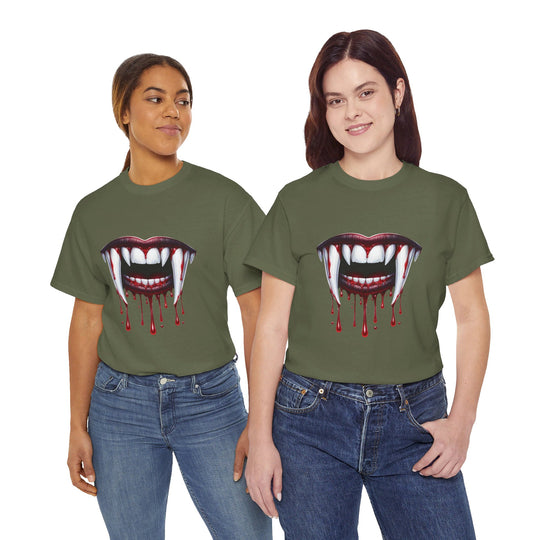 Vampire Fangs Halloween T-Shirt