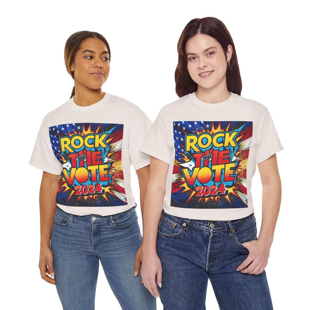 🌌 Starry Night Rock the Vote 2024 T-Shirt - Creative Canvas Corner