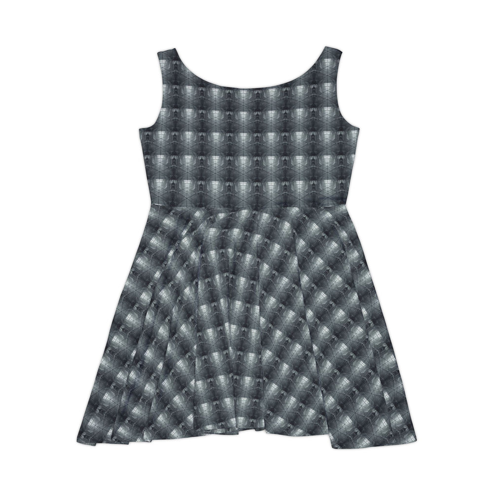 Urban Mesh Vibe Women Skater Dress