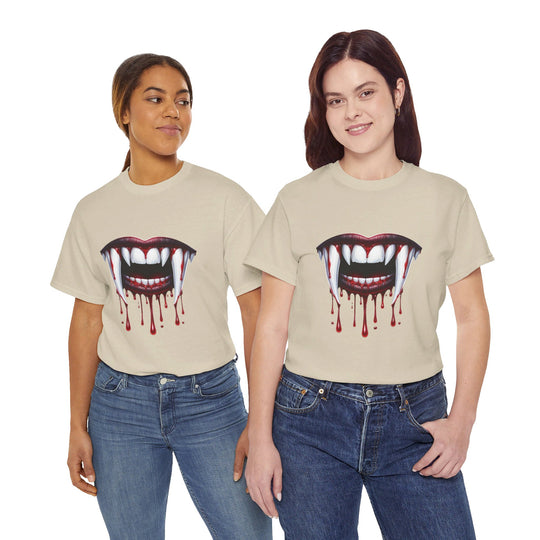 Vampire Fangs Halloween T-Shirt