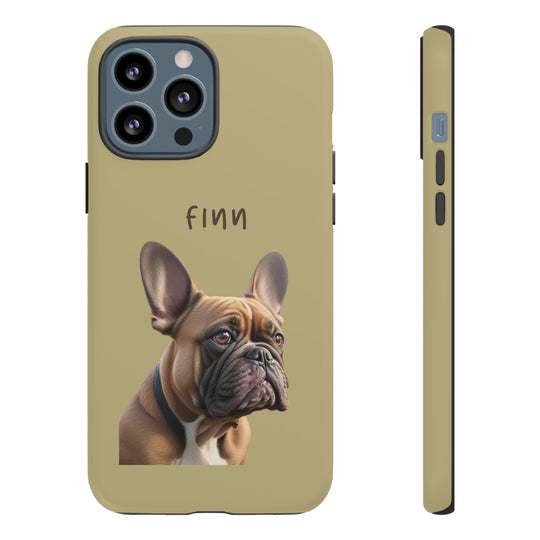 French Bulldog Custom Pet Phone Case with Photo and Name - Dog Lover's Gift - Creative Canvas Corner