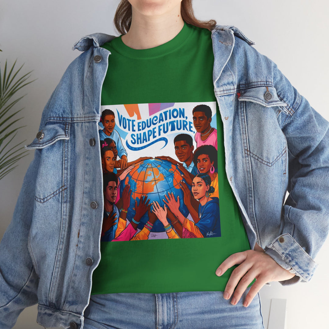 🗳️ Vote for Our Future: Education Matters T-Shirt 📚 - Creative Canvas Corner