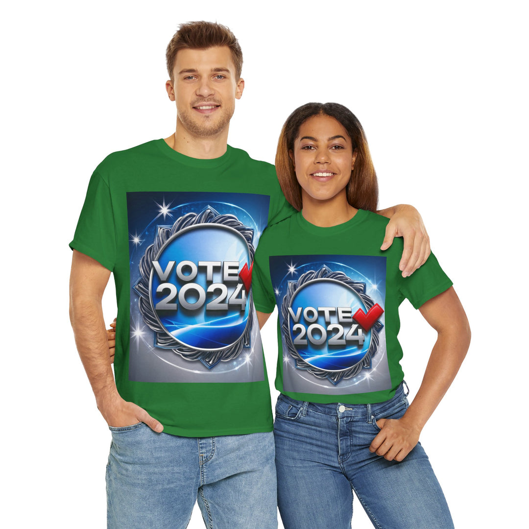 🌿 Eco-Friendly Vote 2024 T-Shirt - Creative Canvas Corner