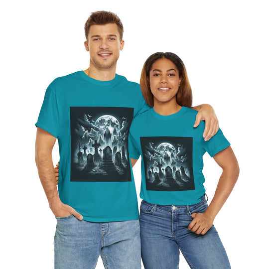 Haunted Graveyard Halloween Amazing T-Shirt