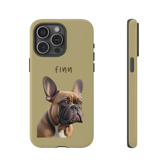 French Bulldog Custom Pet Phone Case with Photo and Name - Dog Lover's Gift - Creative Canvas Corner