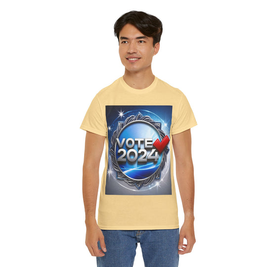 🌿 Eco-Friendly Vote 2024 T-Shirt - Creative Canvas Corner