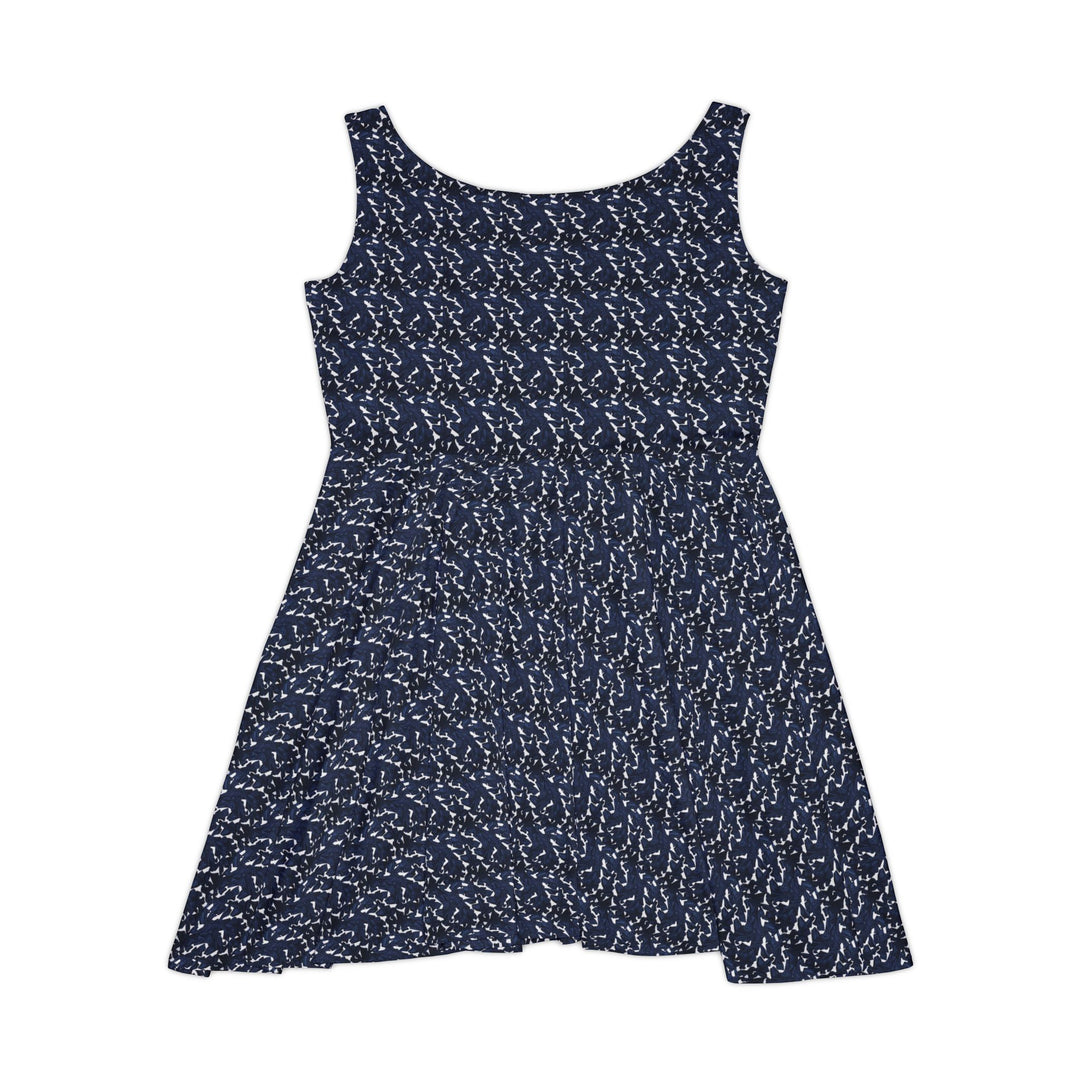 1940s Swing Skater Dress - Wartime Glamour - Creative Canvas Corner