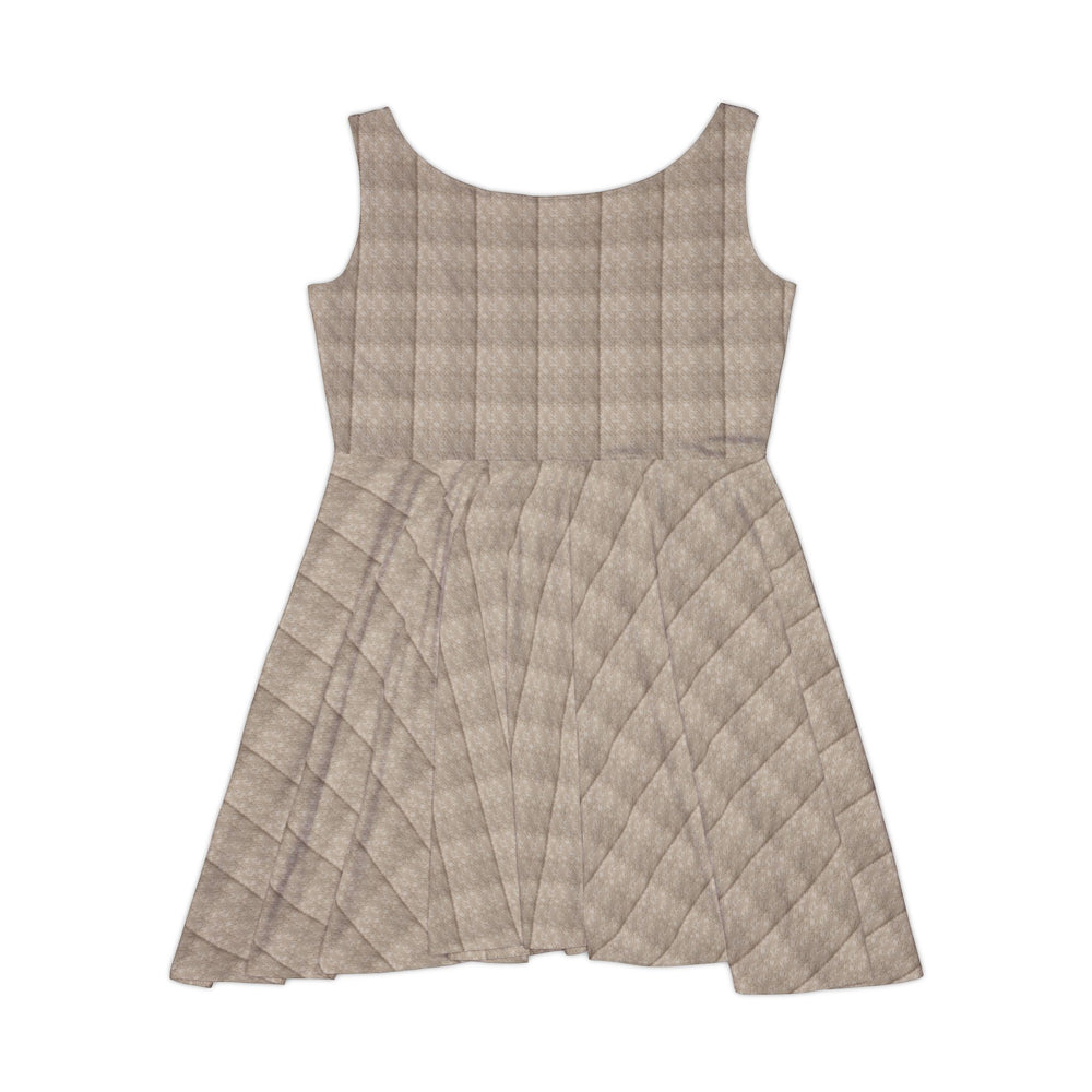 Peter Pan Collar Skater Dress - Sweet Schoolgirl Chic