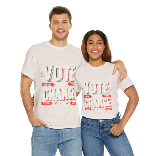 Eco-Friendly Voter T-Shirt - Green Vote - Creative Canvas Corner