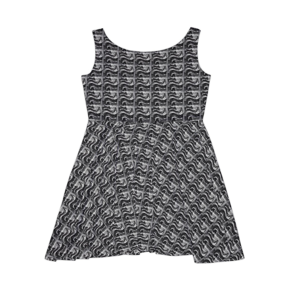 Grunge Wave Vibe Women Skater Dress