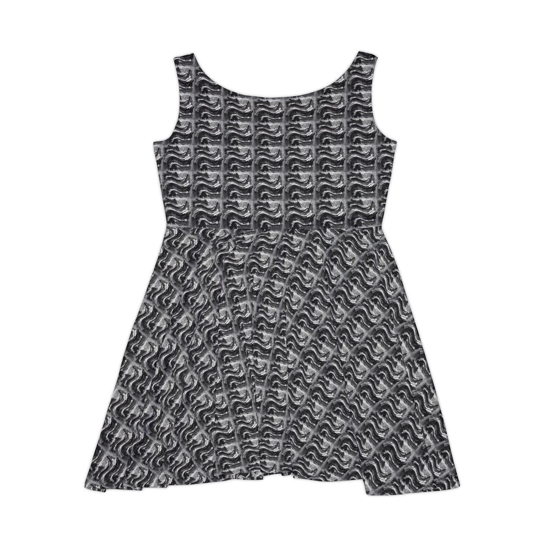 Grunge Wave Vibe Women Skater Dress