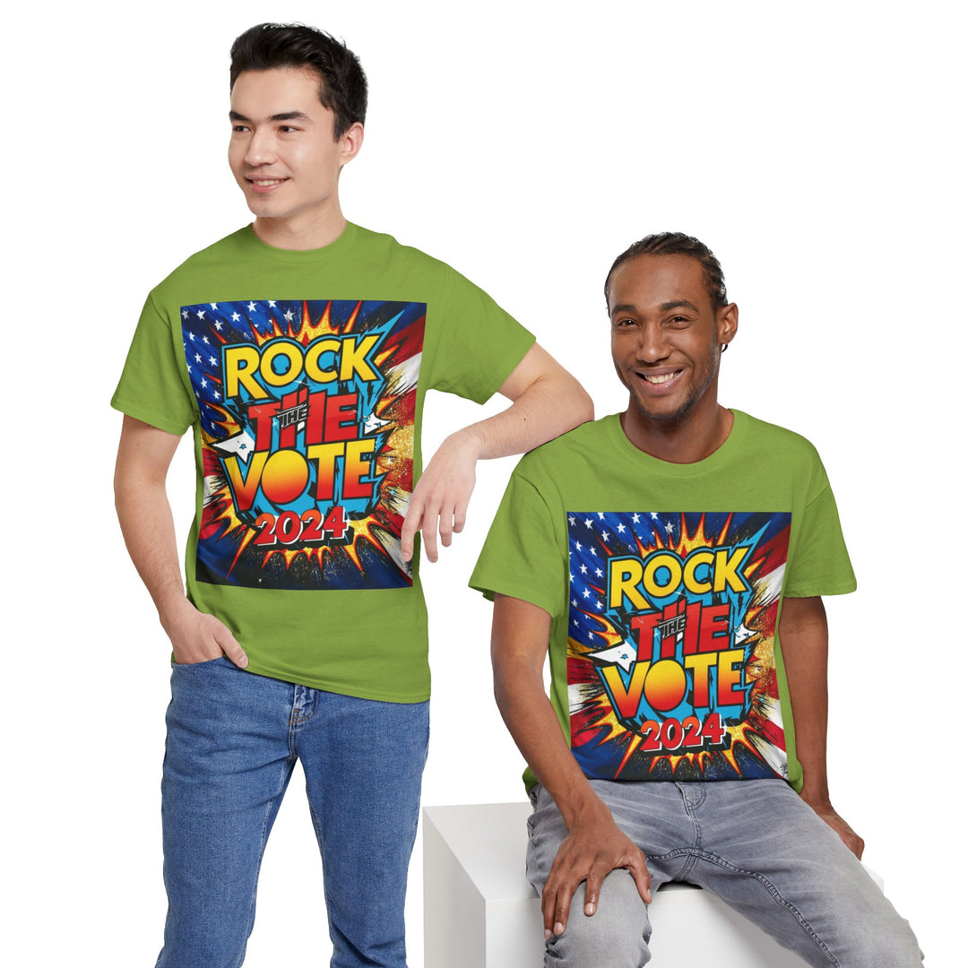 🌌 Starry Night Rock the Vote 2024 T-Shirt - Creative Canvas Corner