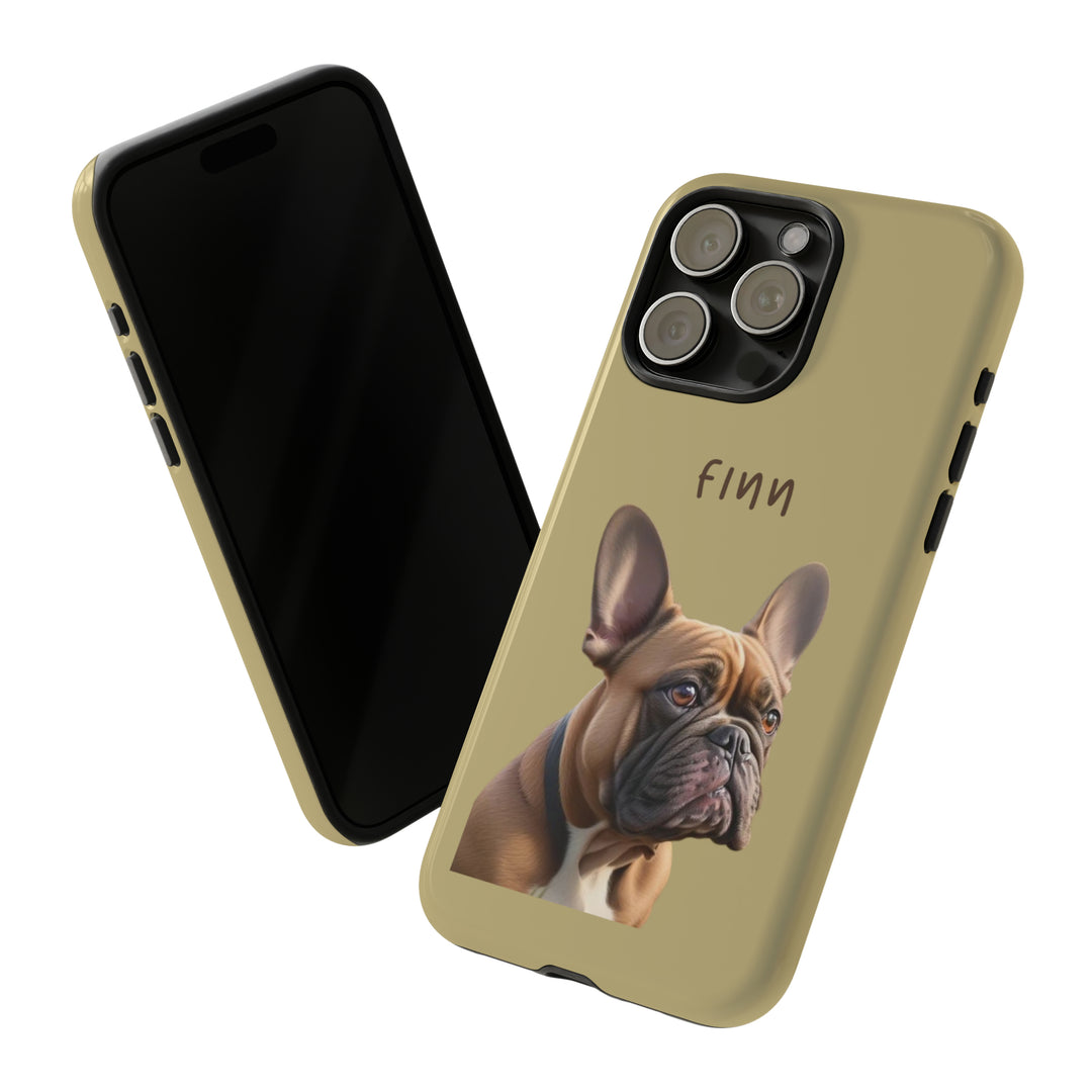 French Bulldog Custom Pet Phone Case with Photo and Name - Dog Lover's Gift - Creative Canvas Corner