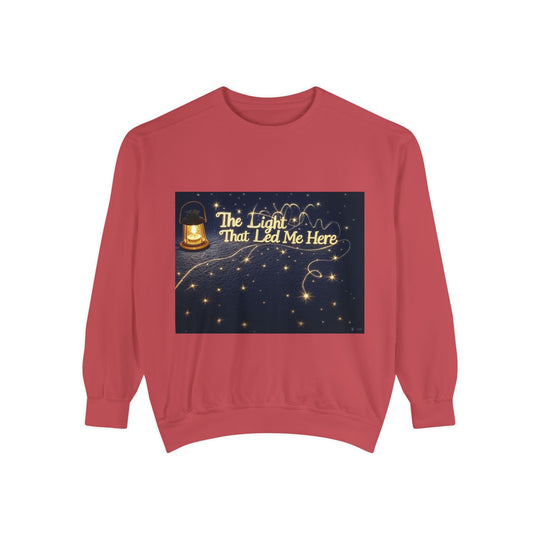 The Light That Led Me Here – guided by mom’s light sweatshirt