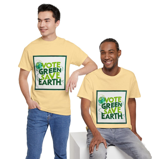 🗳️ Vote for the Planet: Eco-Friendly Election T-Shirt 🌍 - Creative Canvas Corner