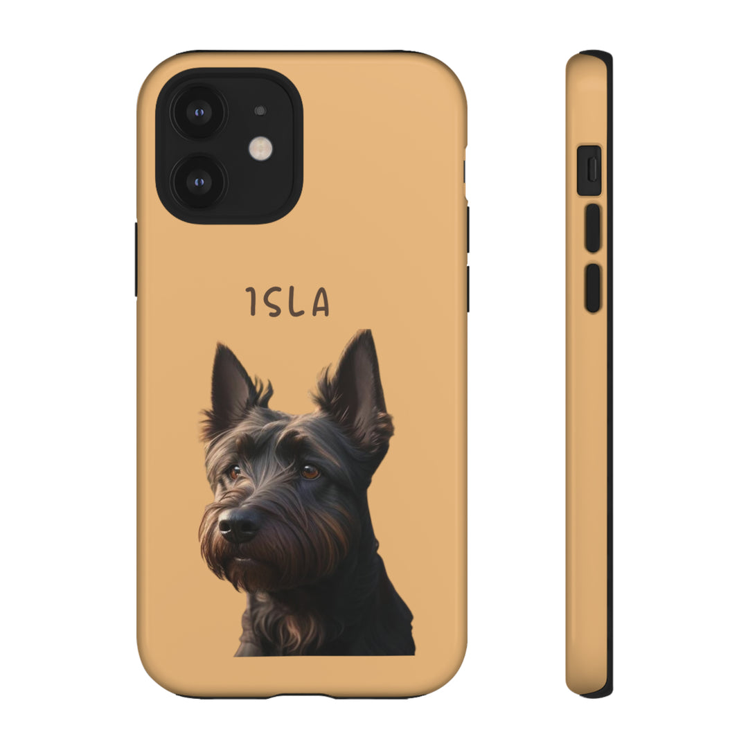 Custom Scottish Terrier Pet Phone Case with Photo and Name - Dog Lover's Gift - Creative Canvas Corner