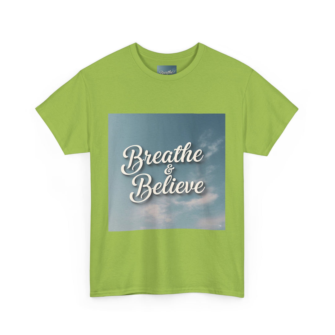 Breathe & Believe T-Shirt – trust your journey tee