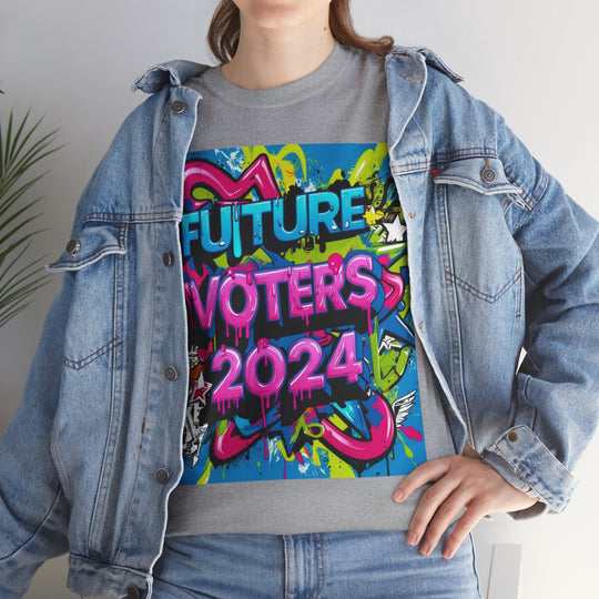 Vote 2024 Bold Typography T-Shirt - Creative Canvas Corner