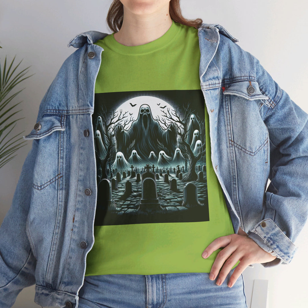 Haunted Graveyard Halloween T-Shirt