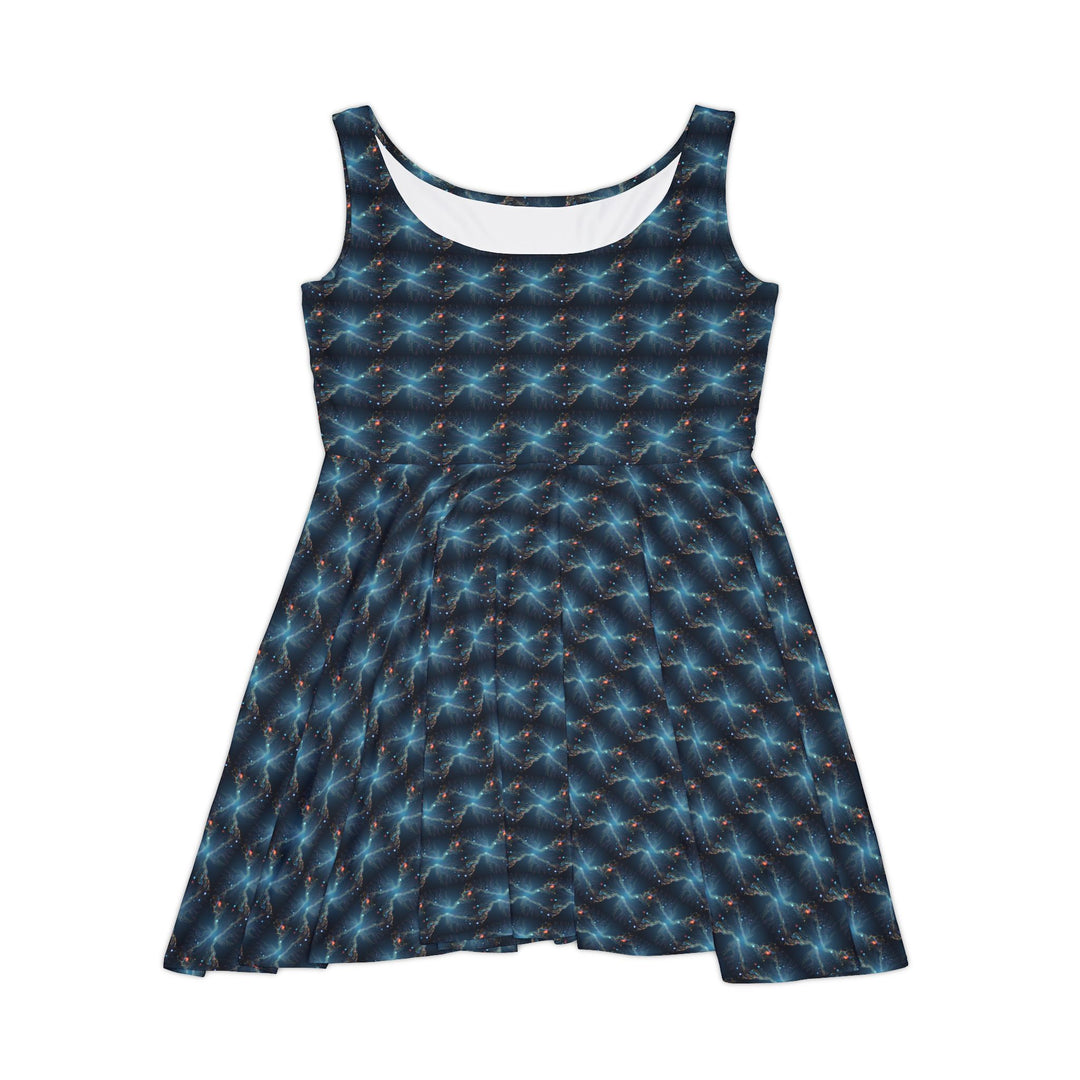 AI Circuit Vibe Women Skater Dress - Creative Canvas Corner