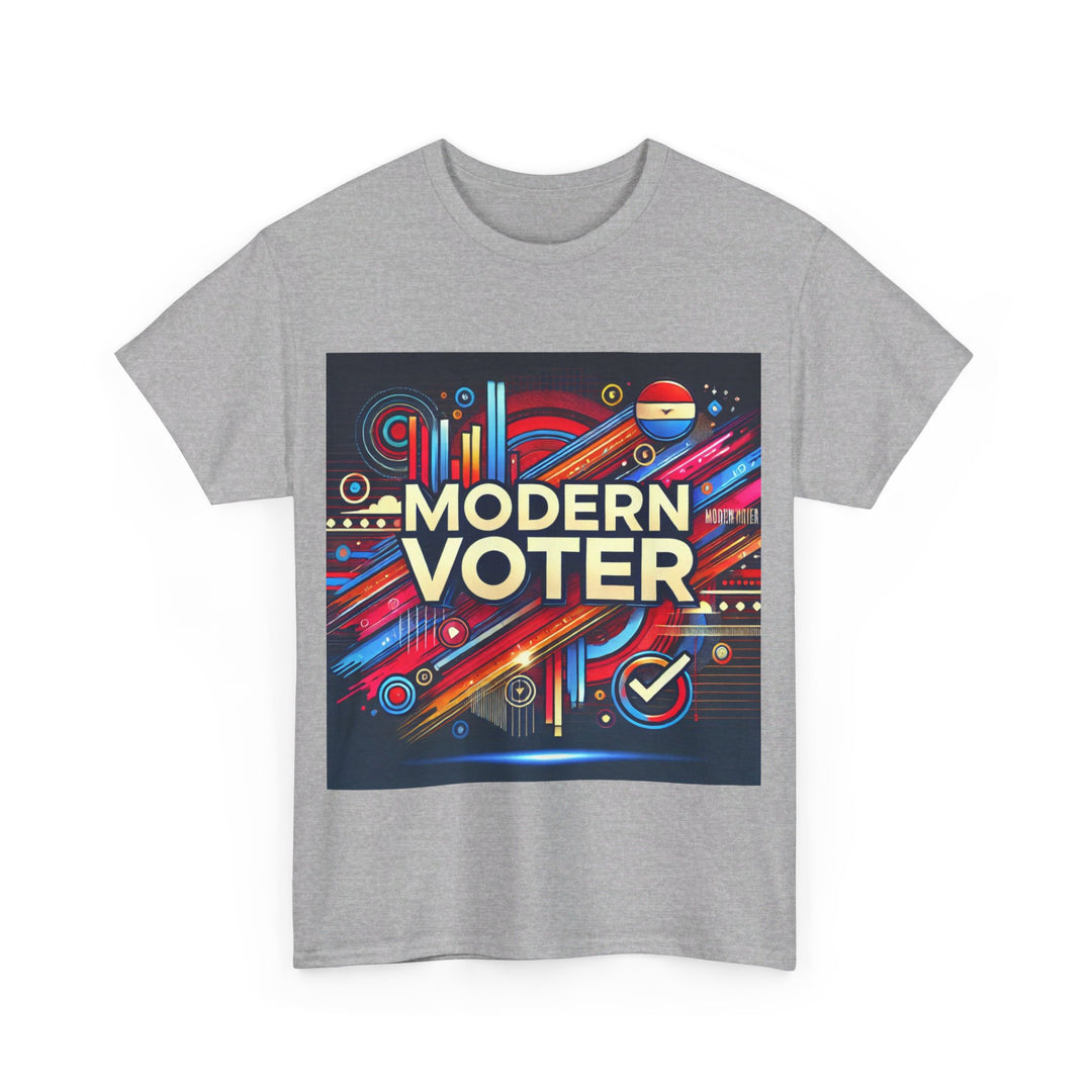 Modern Voter Tee - Fresh and Stylish - Creative Canvas Corner