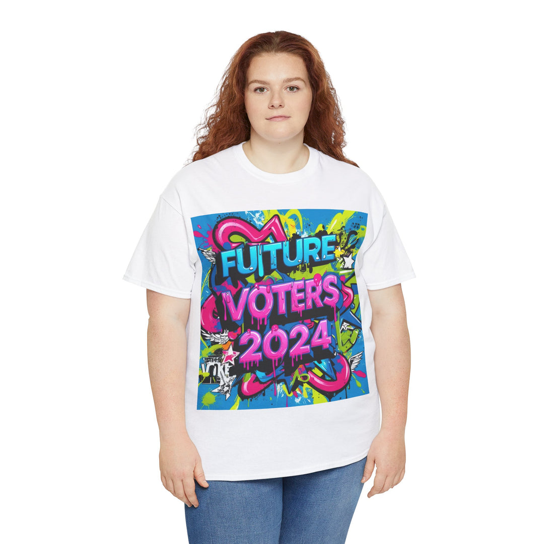 Vote 2024 Bold Typography T-Shirt - Creative Canvas Corner