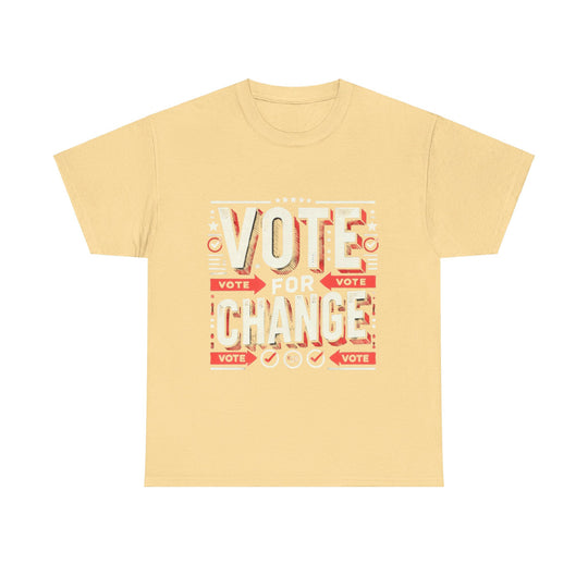 Eco-Friendly Voter T-Shirt - Green Vote - Creative Canvas Corner