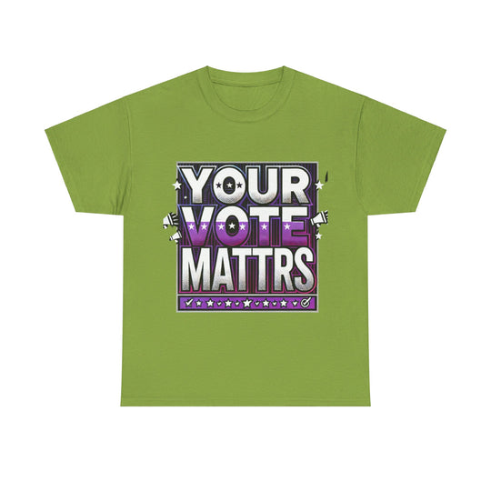 Women's Voter Tee - Your Voice Matters - Creative Canvas Corner