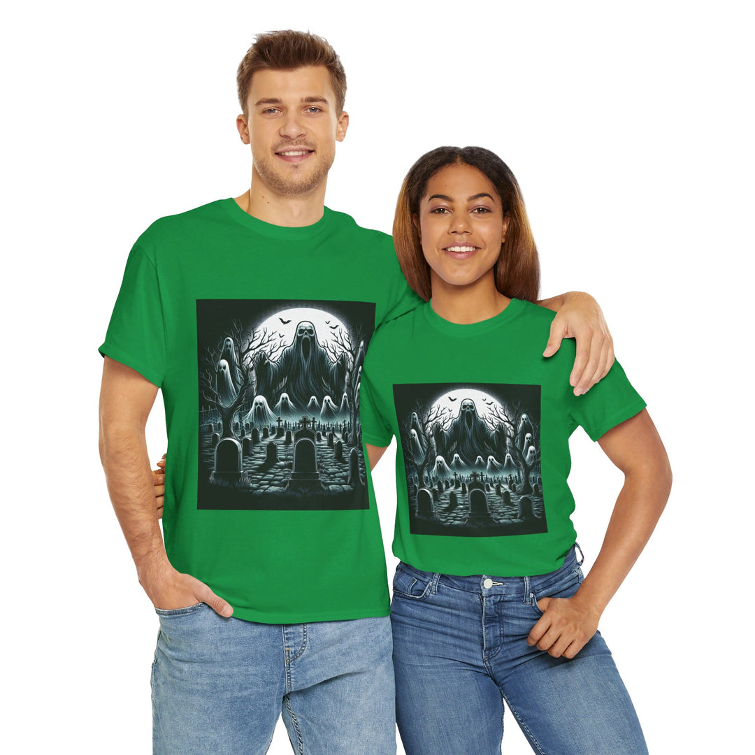 Haunted Graveyard Halloween T-Shirt